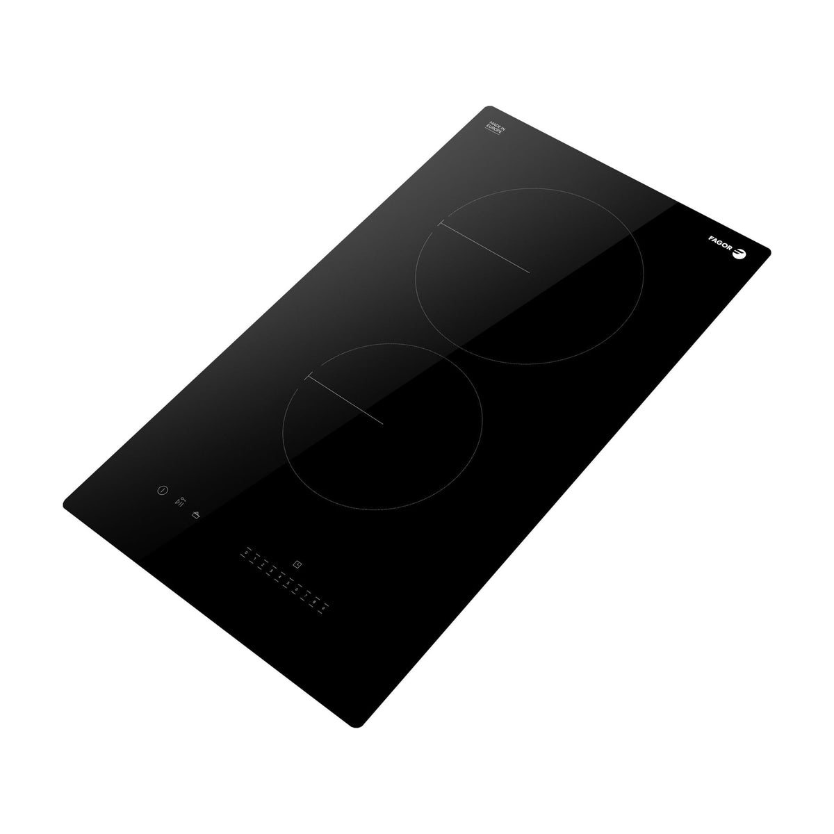 Placa vitrocerámica Fagor 4MFT-2AC de 30 cm con 2 zonas