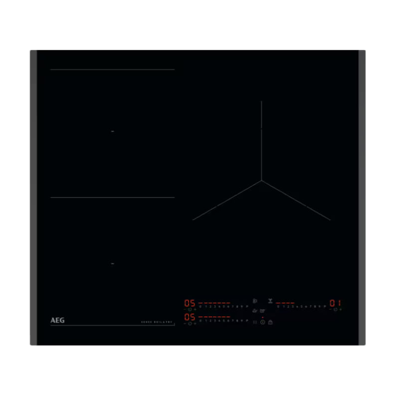 Placa de inducción AEG TI63IQ30FB de 60 cm con SenseBoil & Fry