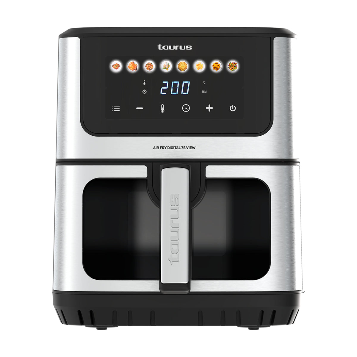 Freidora de aire Taurus Air Fry Digital 7S View de 6,5 l y 1600 W