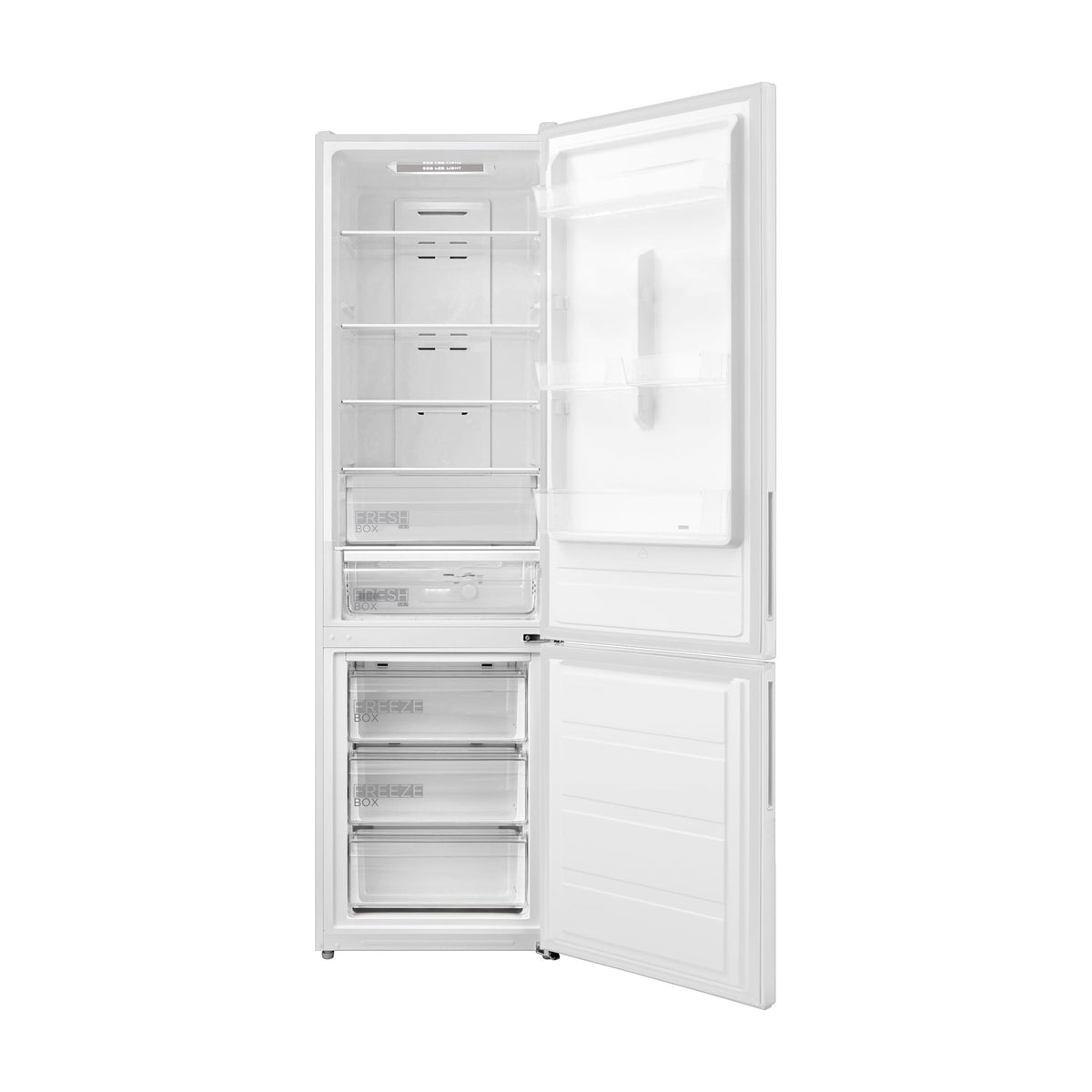 Frigorífico combi Midea MDRB489FGE01OE, Total No Frost, 330 l