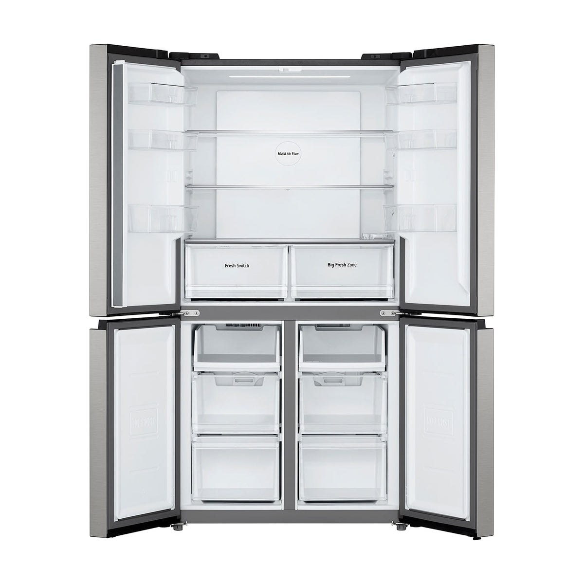 Frigorífico americano LG GMM41MSBEM de 474 l con Total No Frost