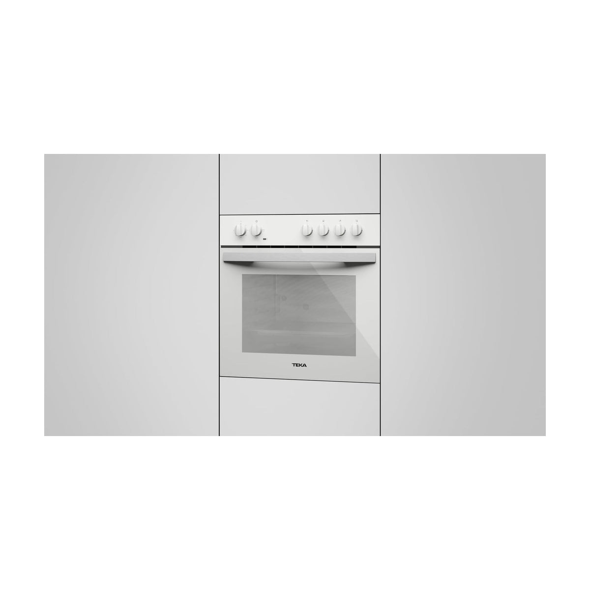 Horno convencional polivalente Teka HBE 490 ME, 72 l, blanco