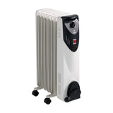 Radiador de aceite FM Calefacción RW-15 de 1500 W y 7 elementos
