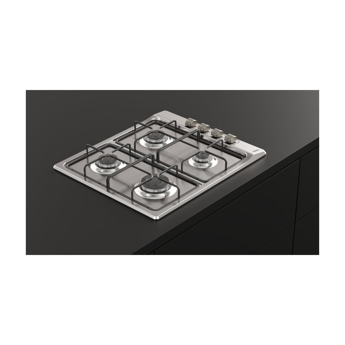 Placa de gas natural Teka E/60.3 40, 4 fuegos, 60 cm