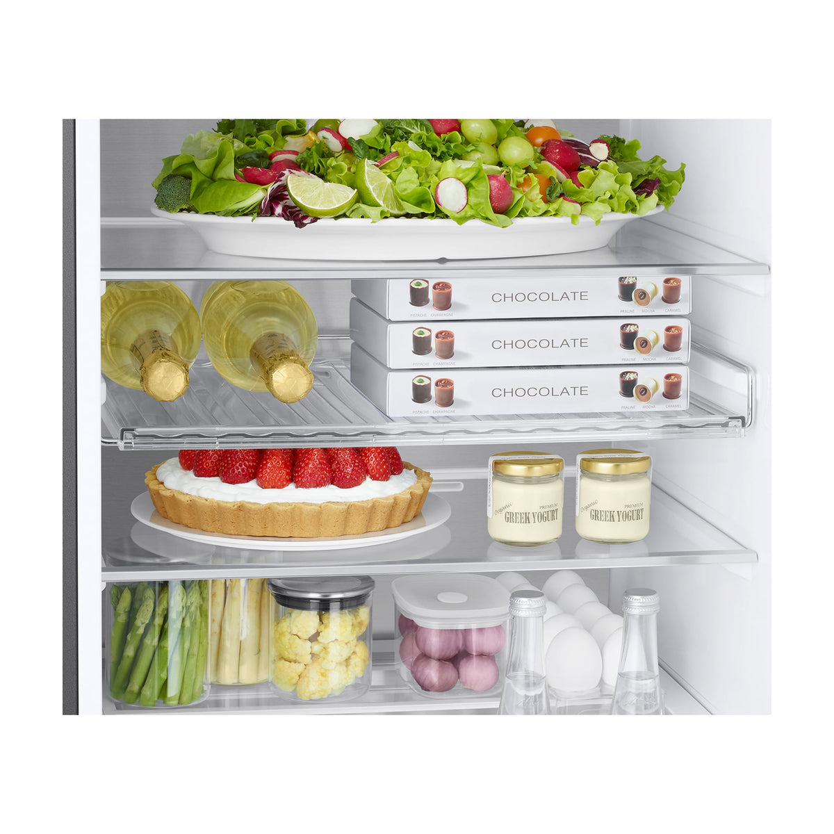 Frigorífico combi Samsung RB38C7B6AB1/EF, 387 l, clase A