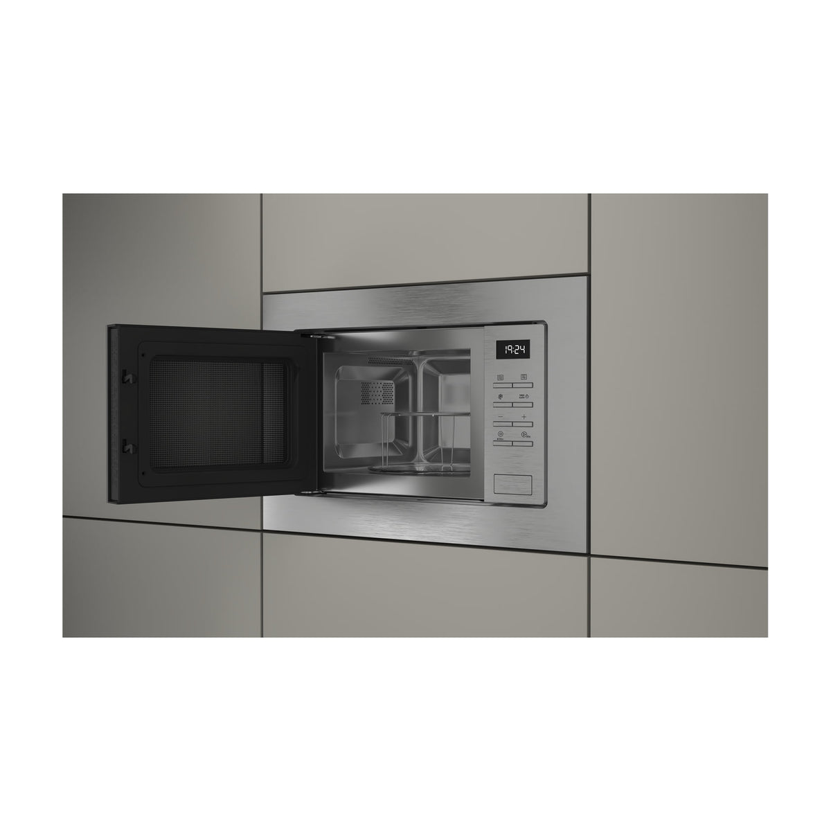 Microondas integrable Teka MSEG 620 SS, 20 L y grill de 1000 W