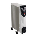 Radiador de aceite FM RW-20, 2000 W y 9 elementos