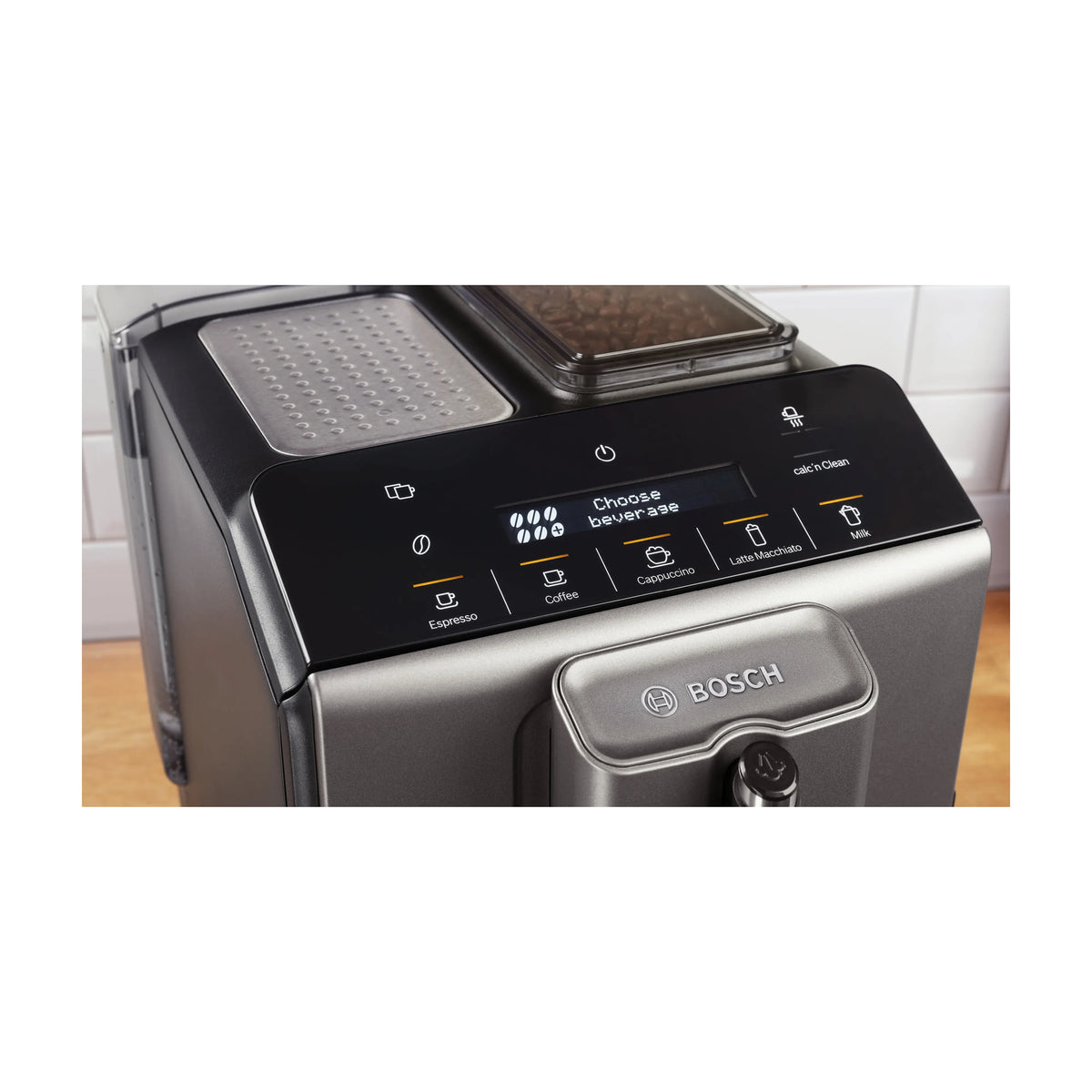 Cafetera superautomática Bosch TIE20504 VeroCafe, 15 bares y depósito de 1,4 l