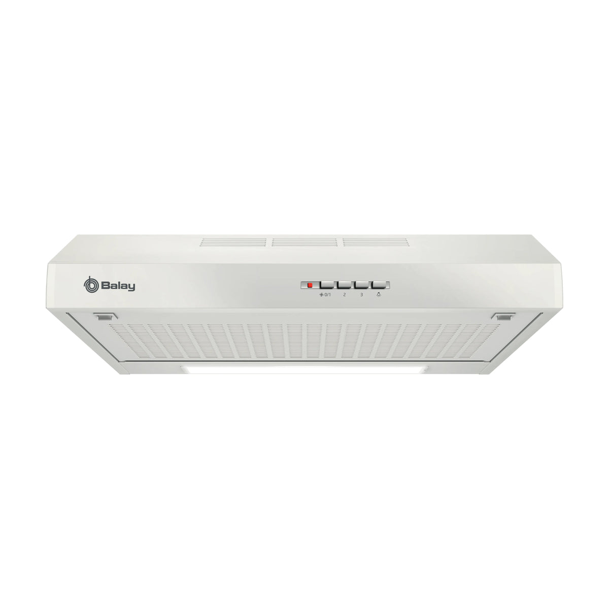 Campana convencional Balay 3BH262MBX de 60 cm, blanca con iluminación LED