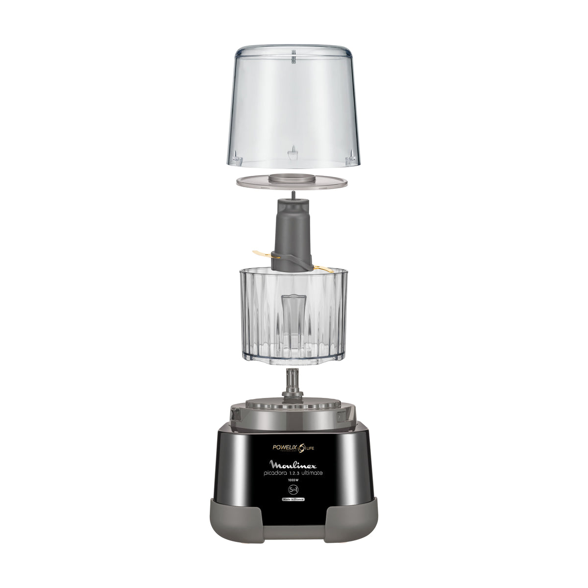 Picadora Moulinex Moulinette Ultimate DP810855, 1000 W y 550 ml