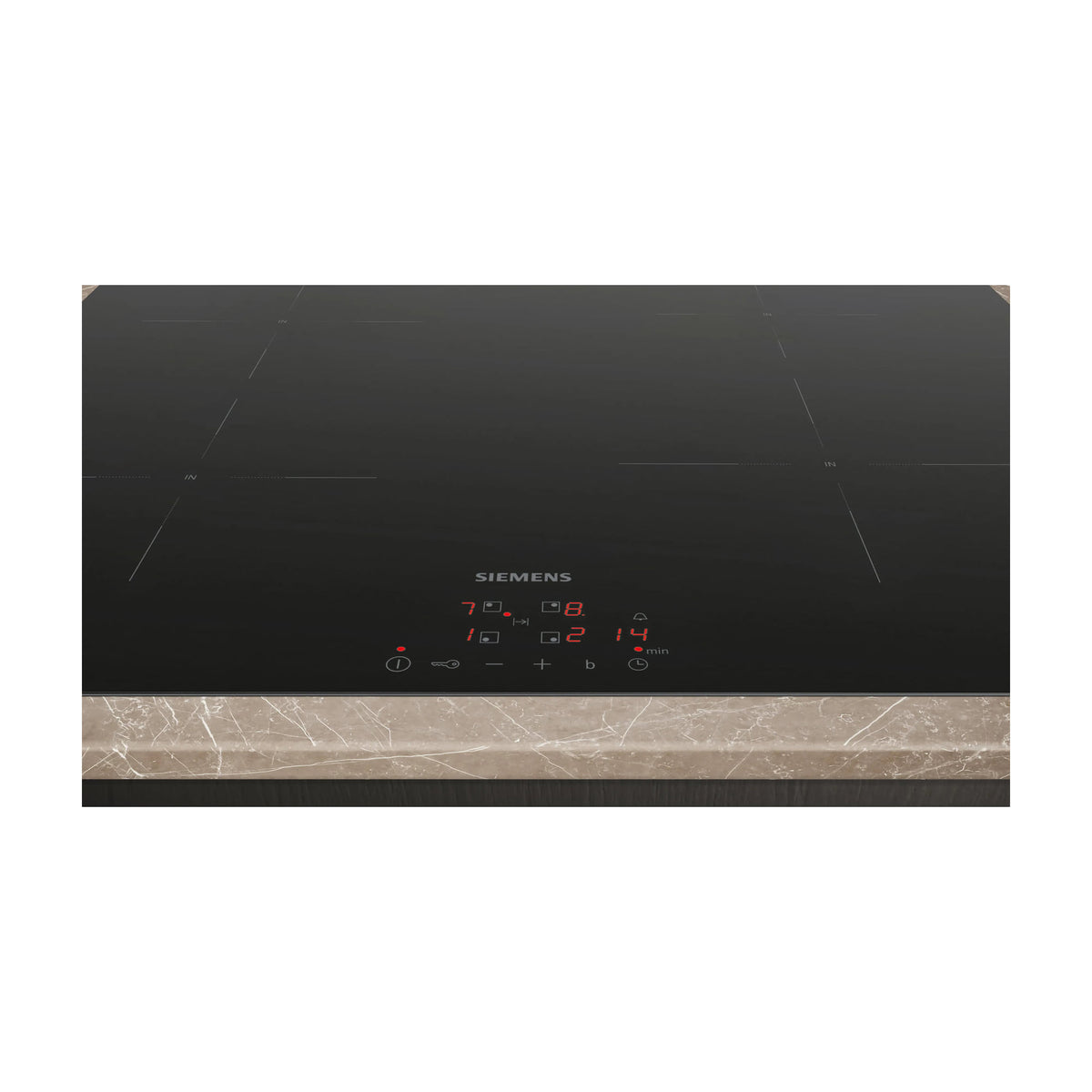 Placa de inducción Siemens EU611BEB5E de 60 cm con 4 zonas