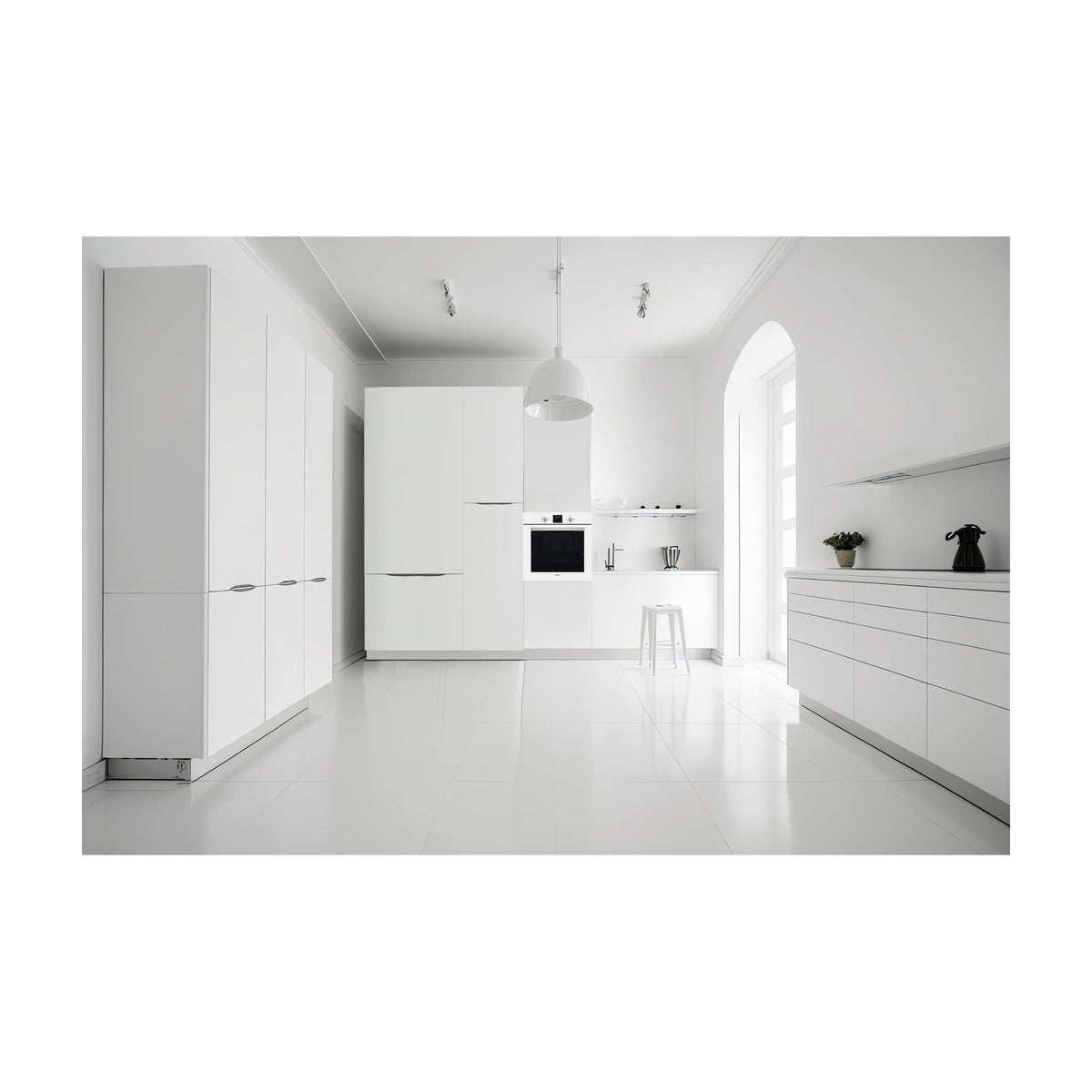 Horno multifunción Cata MDS 8007 WH, 80 litros, cristal blanco