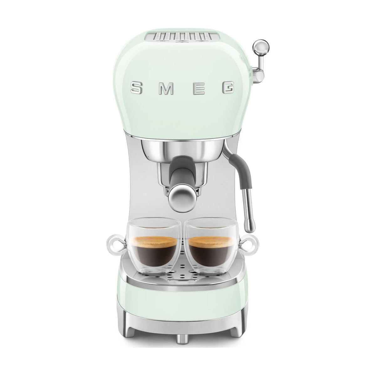 Cafetera espresso Smeg ECF02PGEU verde pastel, 15 bar