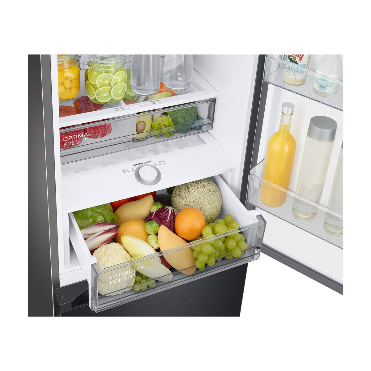 Frigorífico combi Samsung RB38C7B6AB1/EF, 387 l, clase A