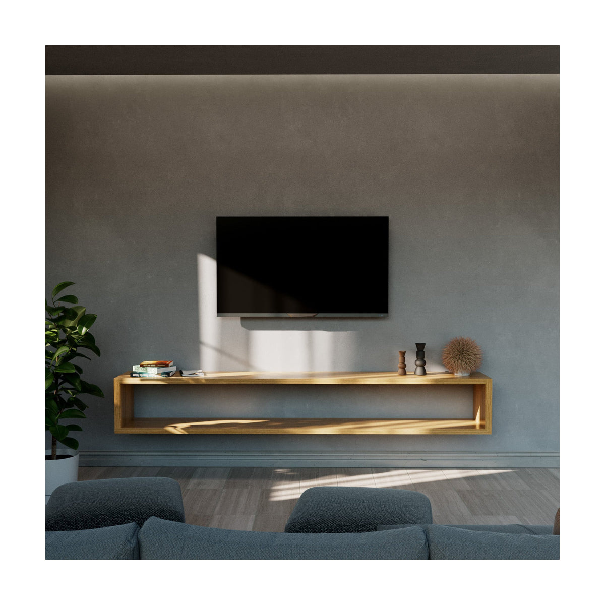 Soporte de TV fijo Vivanco VVTVFIX65INCH50KG, hasta 75 pulgadas y 50 kg