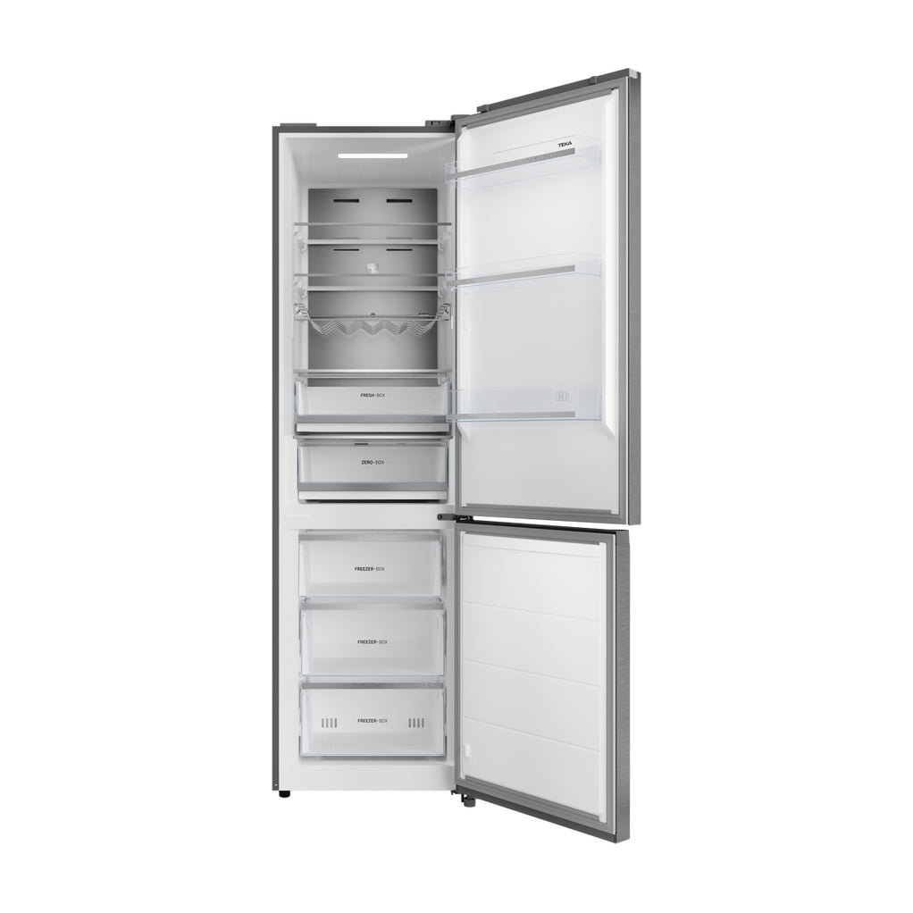 Frigorífico combi Teka RBF 88681 SS, Total No Frost, clase A