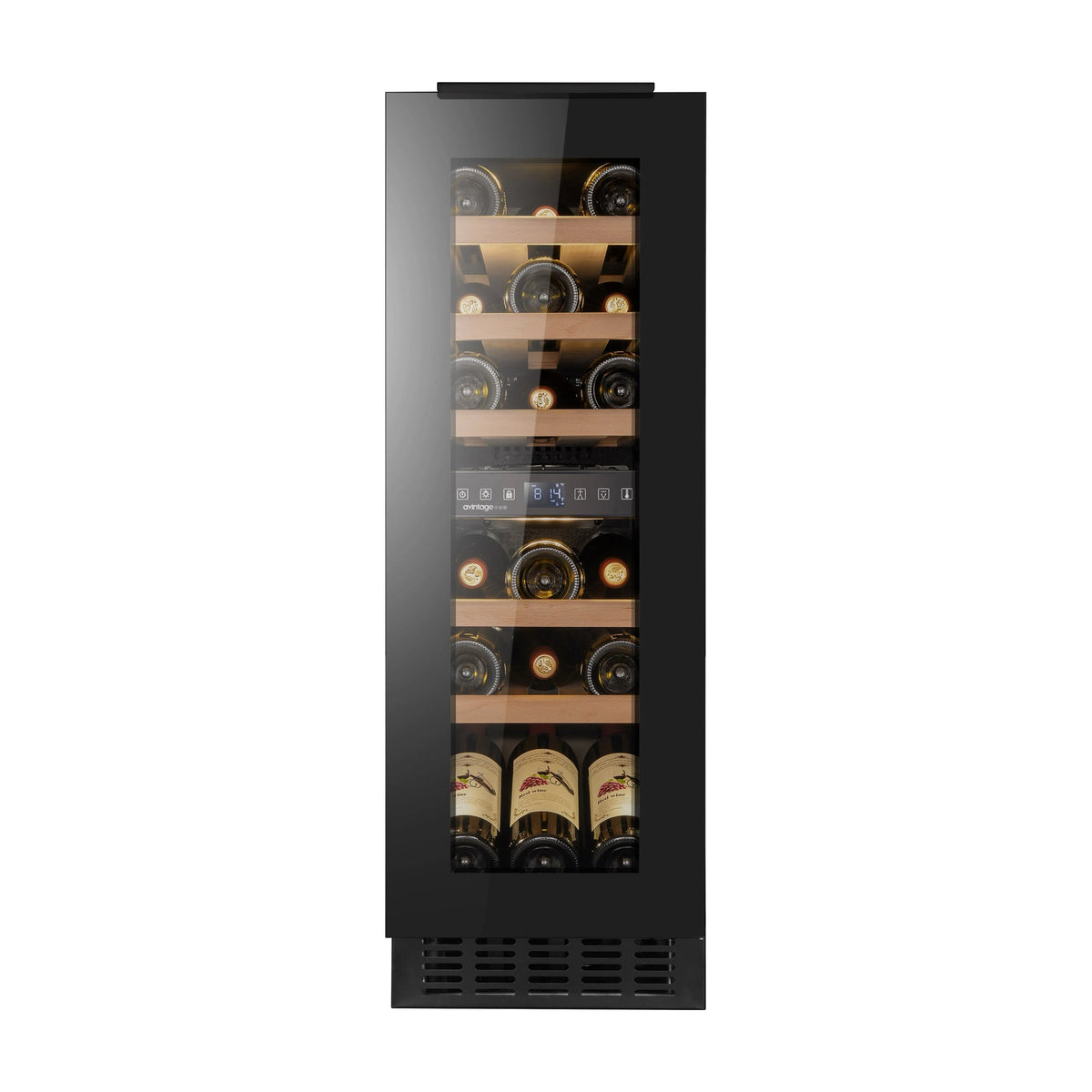 Vinoteca Avintage AVU31D88 integrable, 18 botellas y 2 zonas