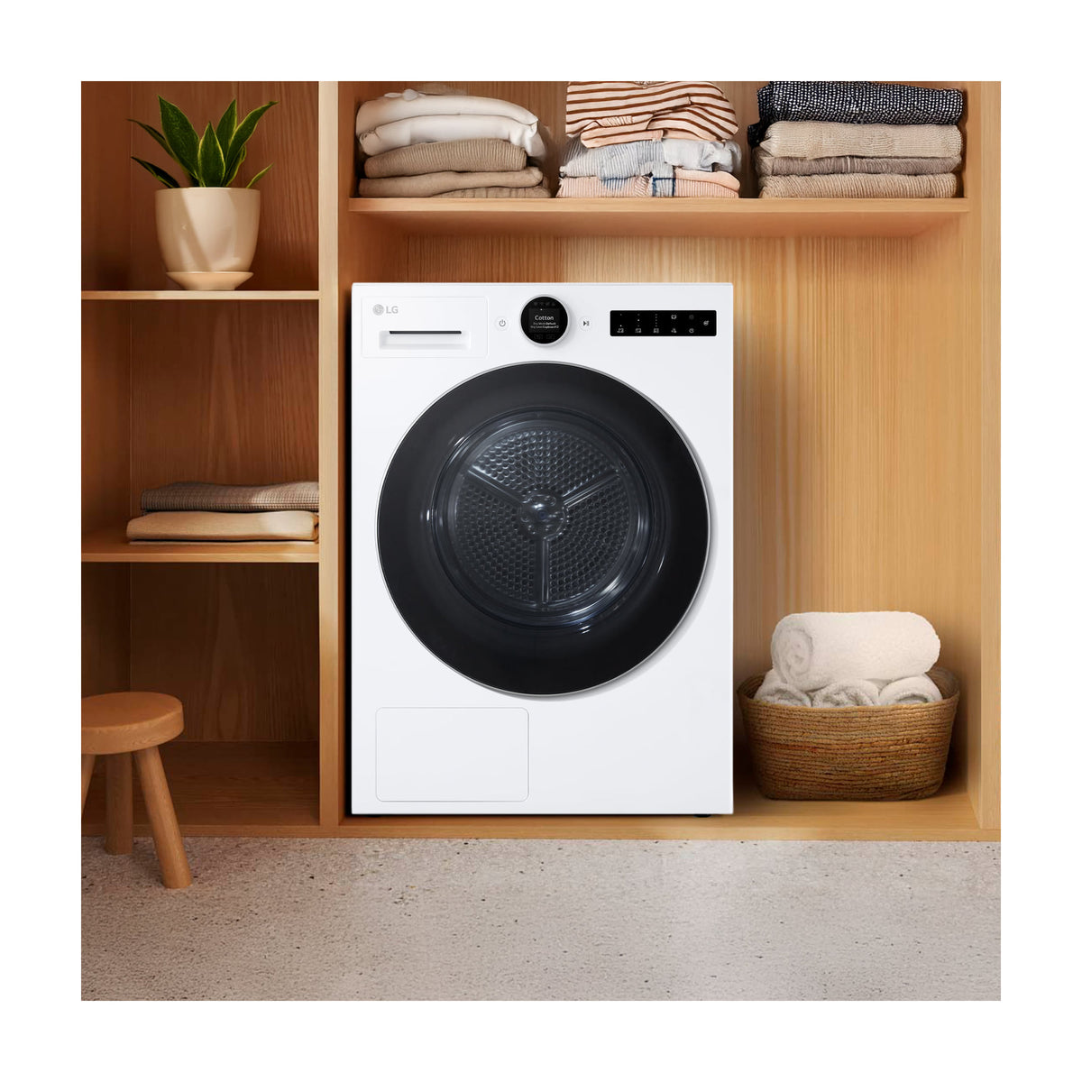 Secadora LG RHX9009TWC de 9 kg con bomba de calor y Wi-Fi
