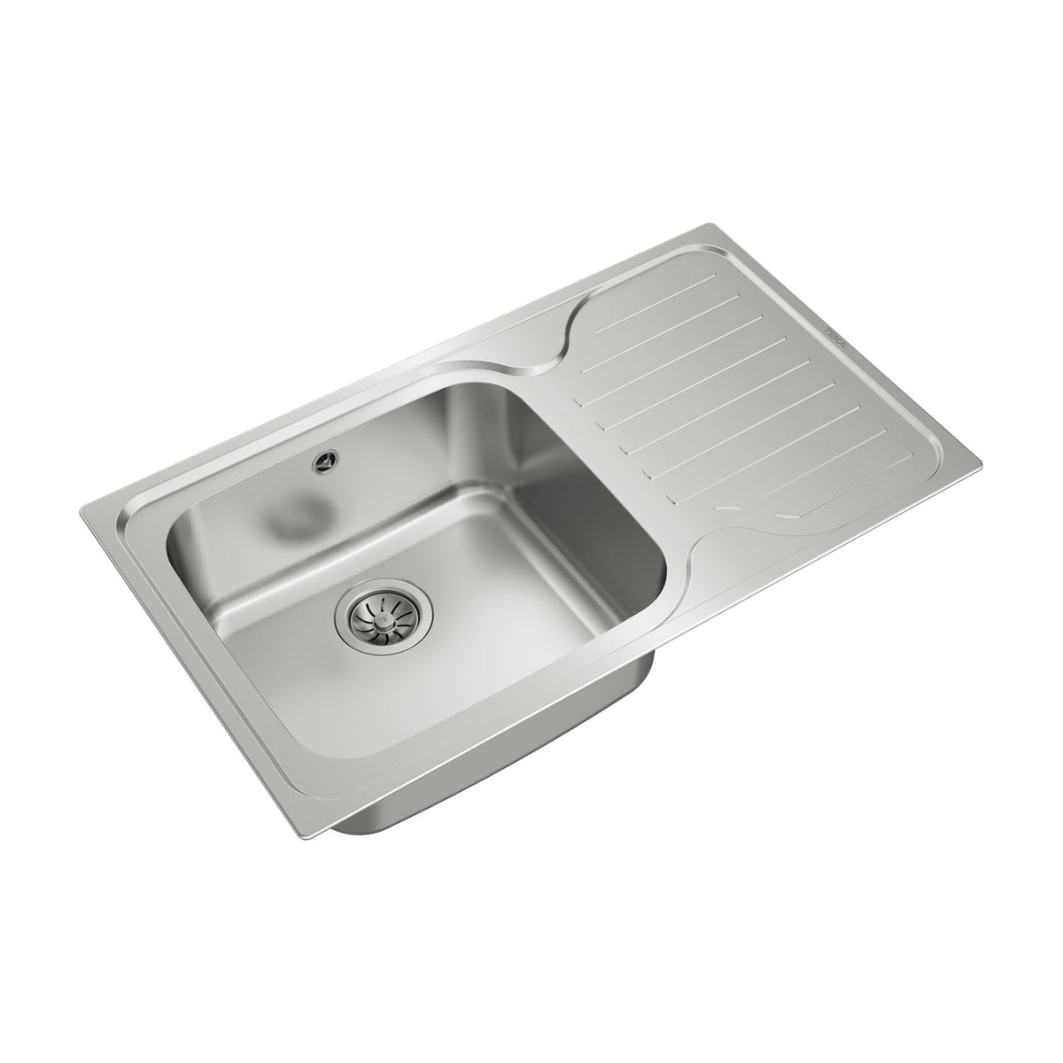 Fregadero Teka Classic Max 1C 1E de acero inoxidable con escurridor derecho