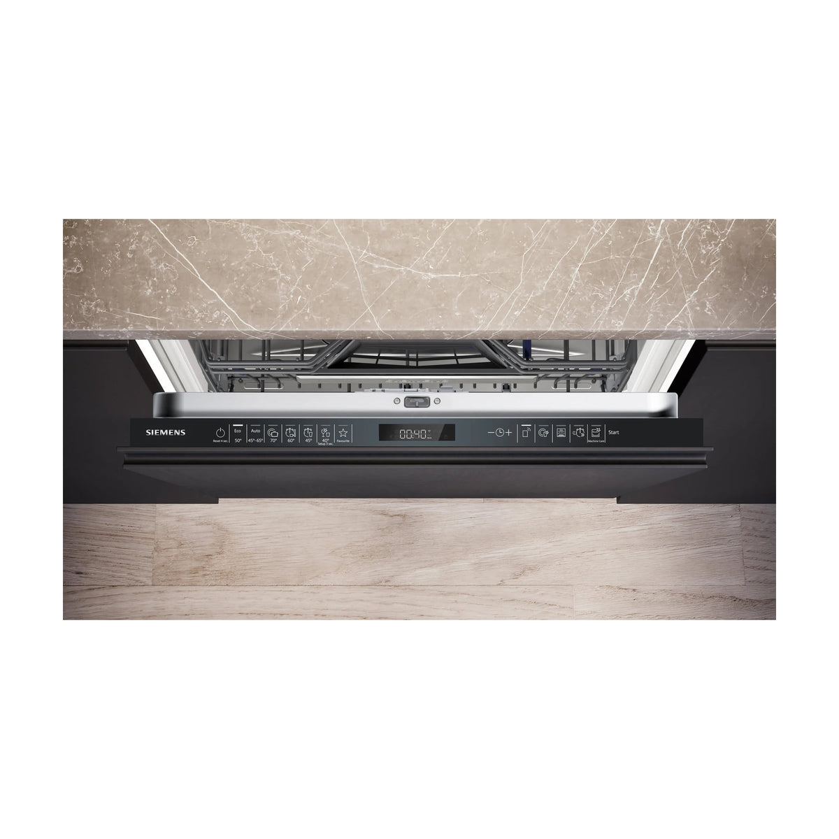Lavavajillas integrable Siemens SX75ZX17CE de 14 cubiertos con secado por zeolitas