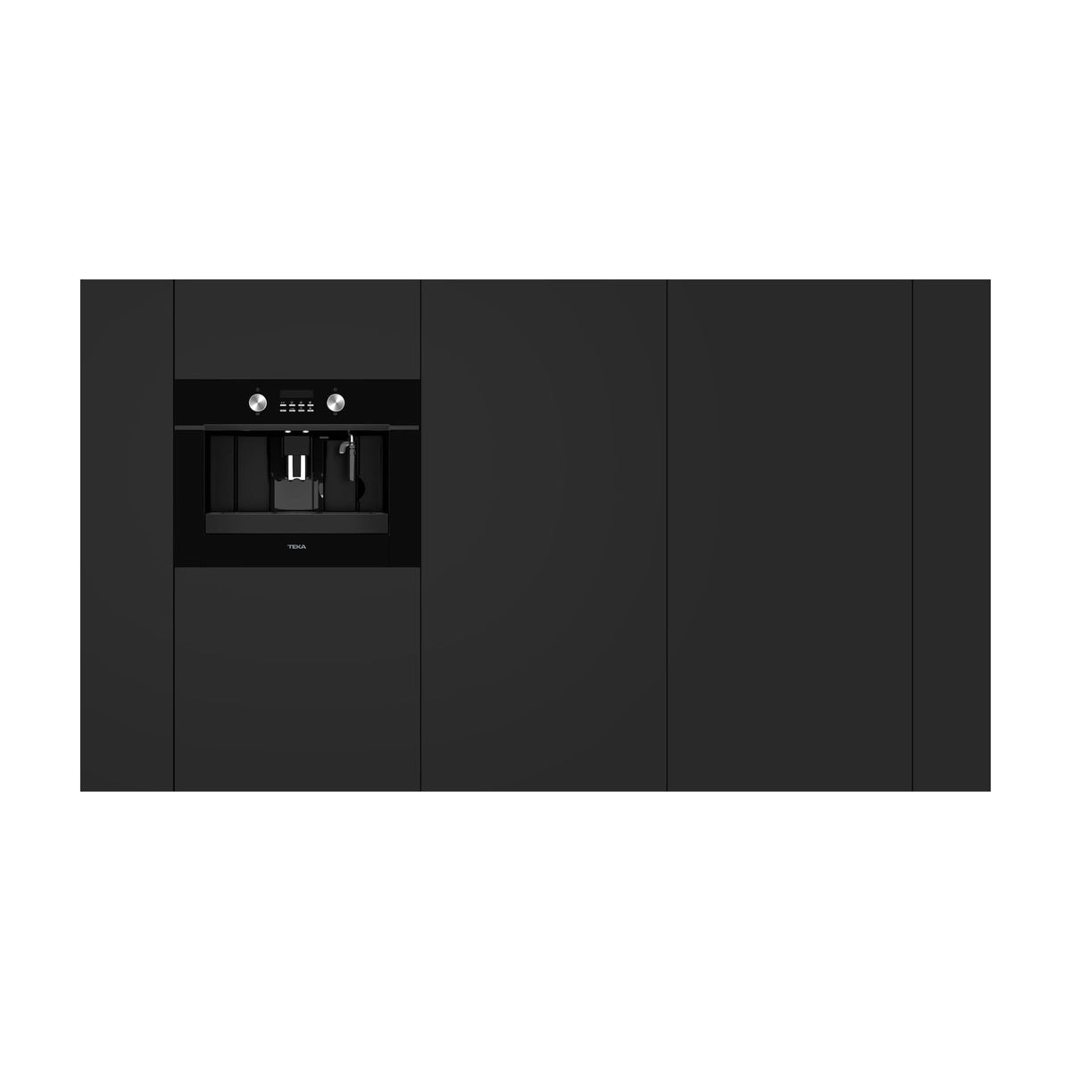 Cafetera integrable Teka CLC 855 GM BK, 15 bar y 30 programas