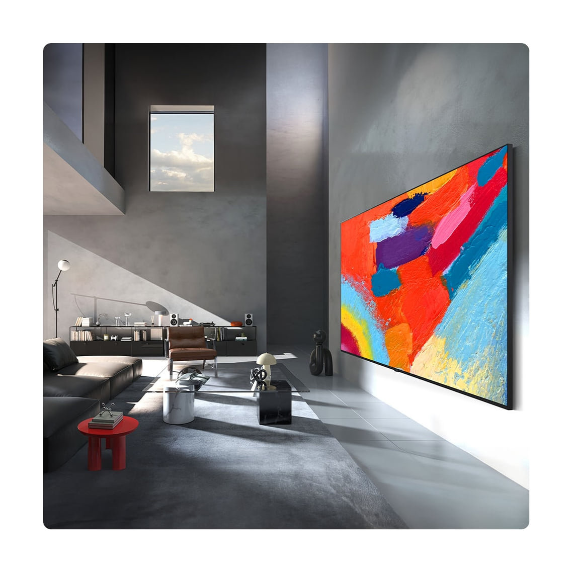 Televisor LG 100MRGB96B6 de 100 pulgadas, 4K UHD y Micro RGB evo