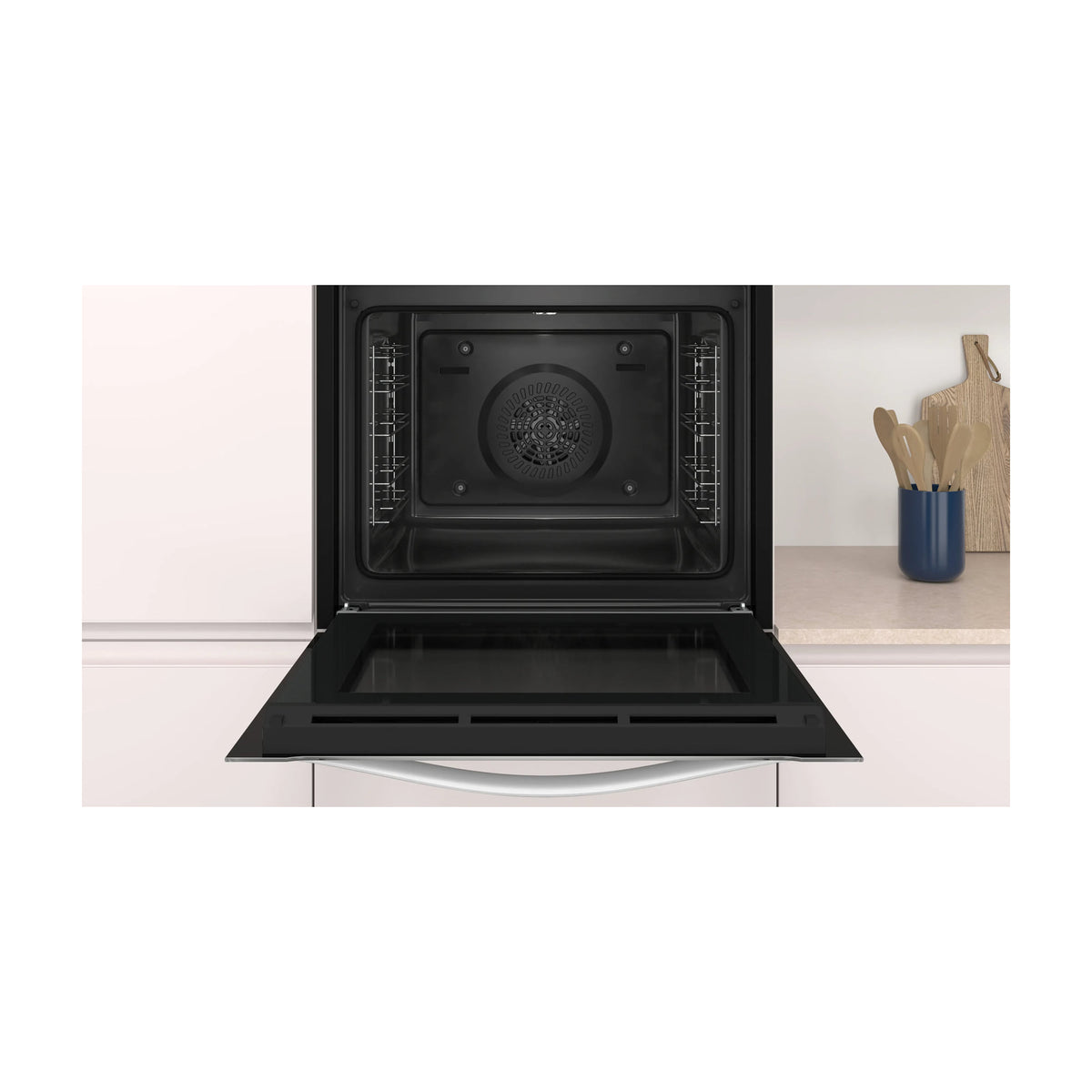 Horno multifunción Balay 3HB5000B2 de 71 l en cristal blanco