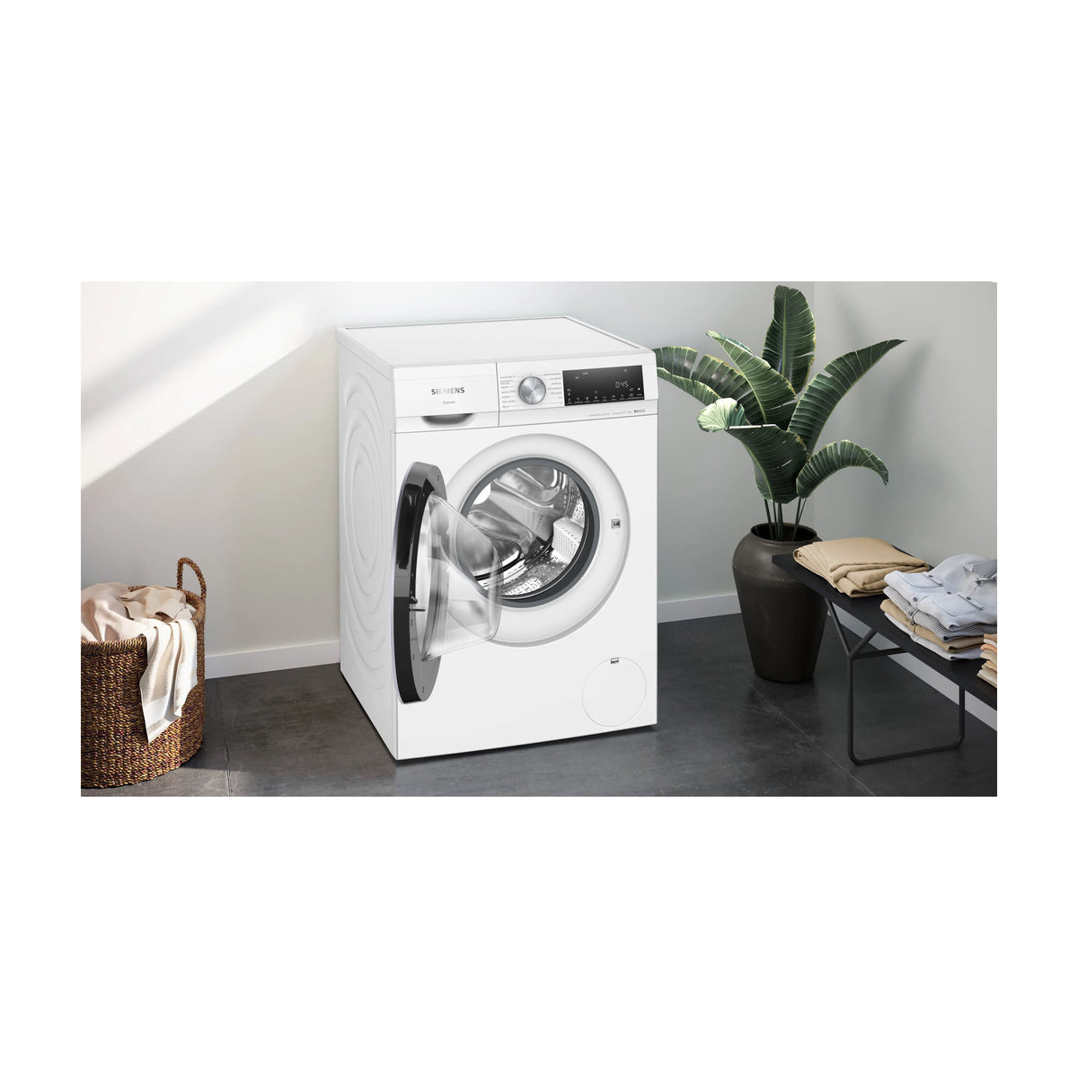 Lavadora de carga frontal Siemens WG54G2F1EP, 10 kg y autodosificación i-Dos