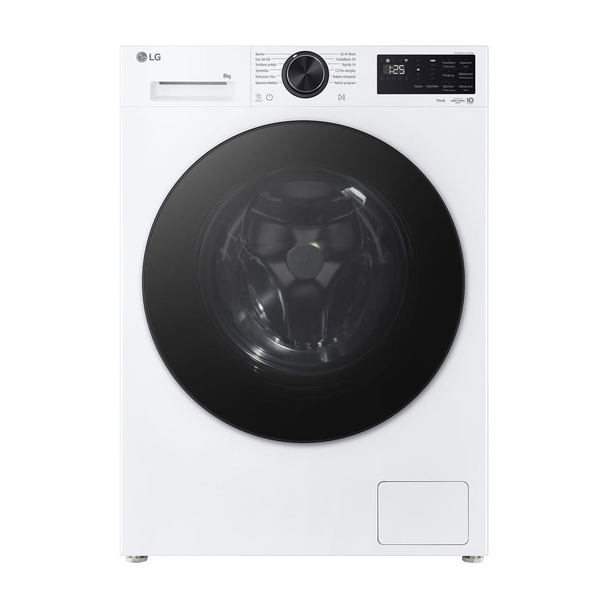 Lavadora LG F2X50S8TLB de 8 kg y 1200 rpm