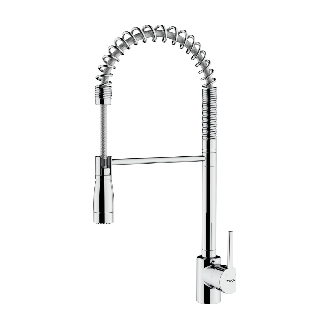 Grifo de cocina Teka ARK 939 monomando cromado con ducha extraíble