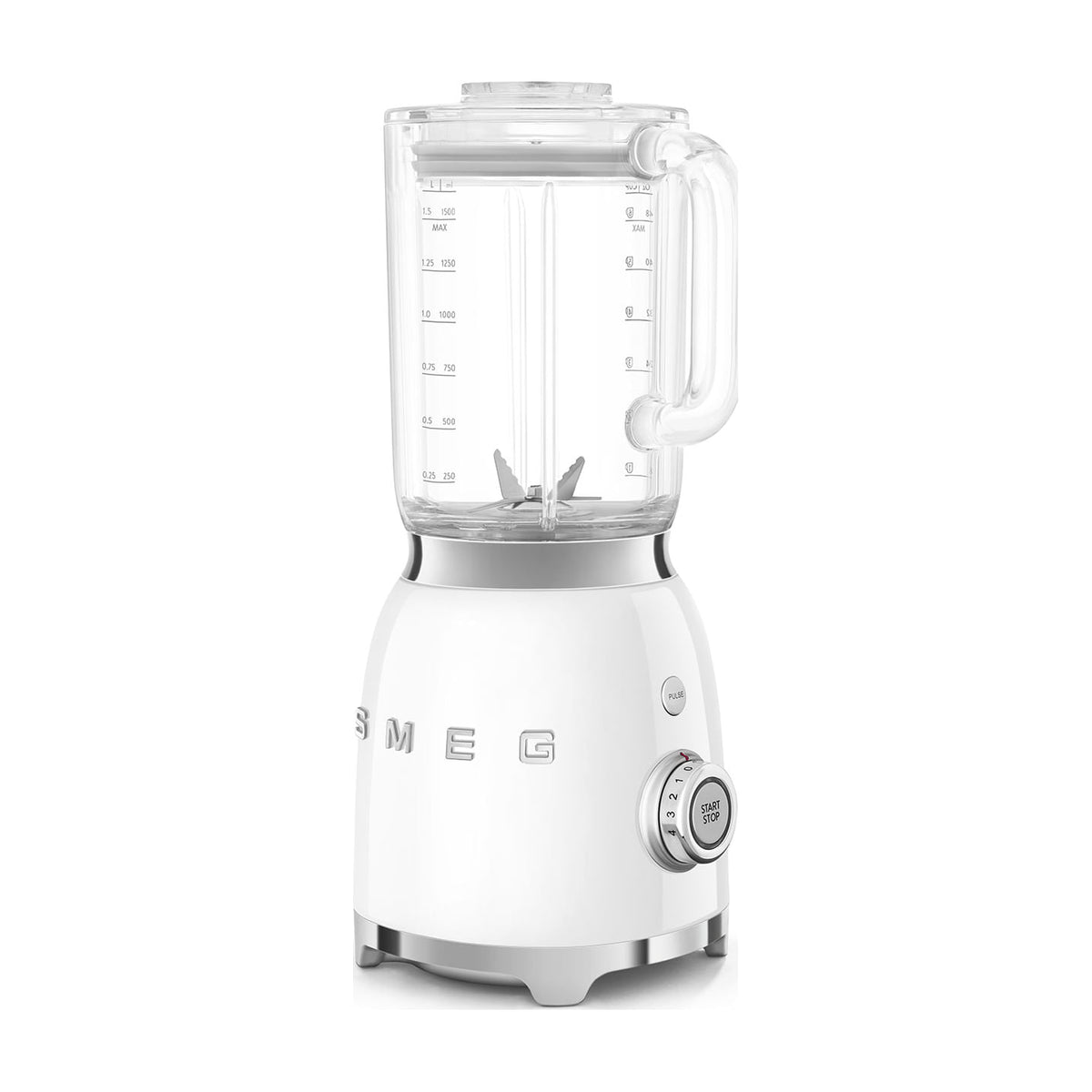 Batidora de vaso Smeg BLF03WHEU de 800 W y 1,5 l