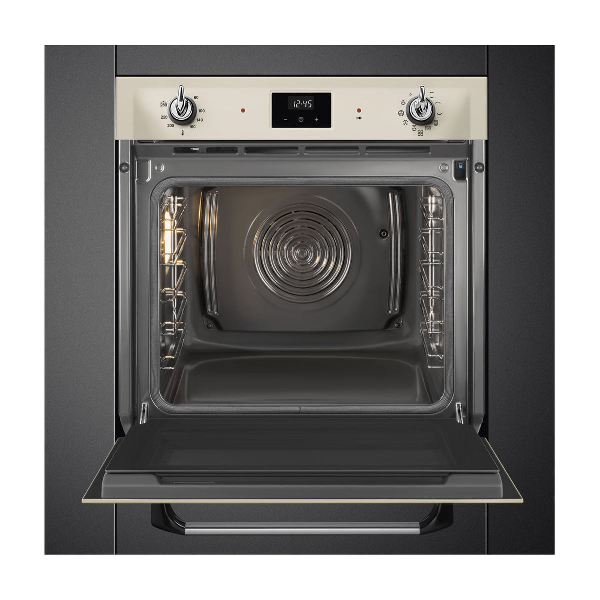 Horno multifunción Smeg SOP6900TP pirolítico, 68 l, crema