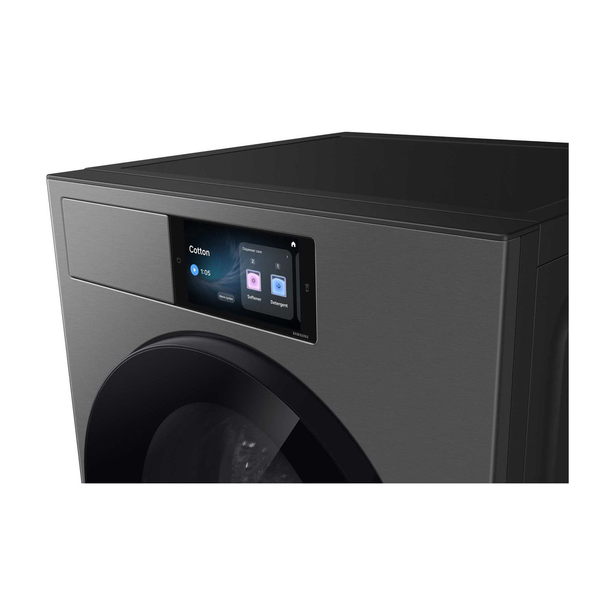 Lavadora Samsung WF90H09C4ST2 de 9 kg con autodosificación