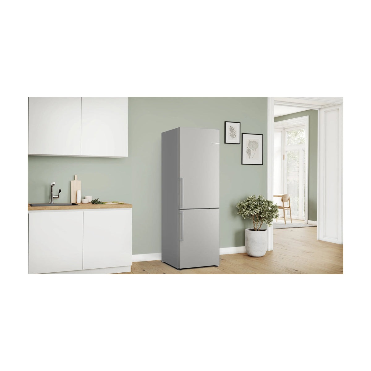 Frigorífico combi Bosch KGN36VIBT, 321 l, Total NoFrost