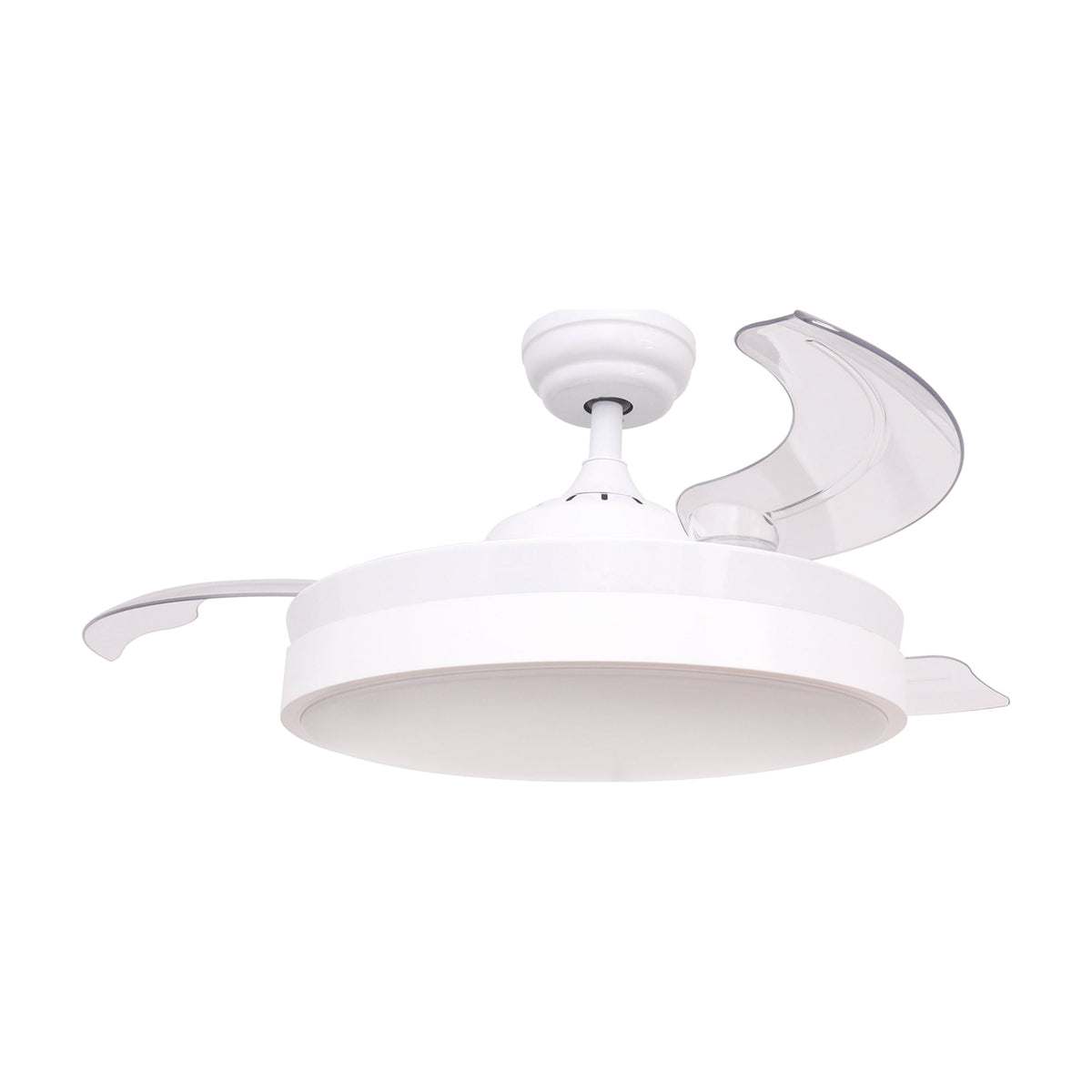 Ventilador de techo FM VT-SENZA con motor DC y aspas retráctiles de 107 cm
