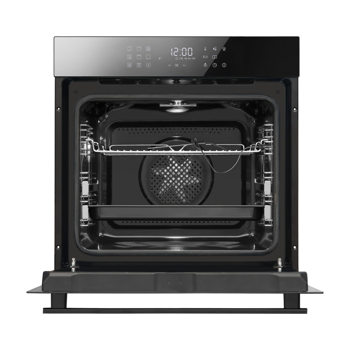 Horno de vapor Fagor 9H-198TEN de 77 litros, negro