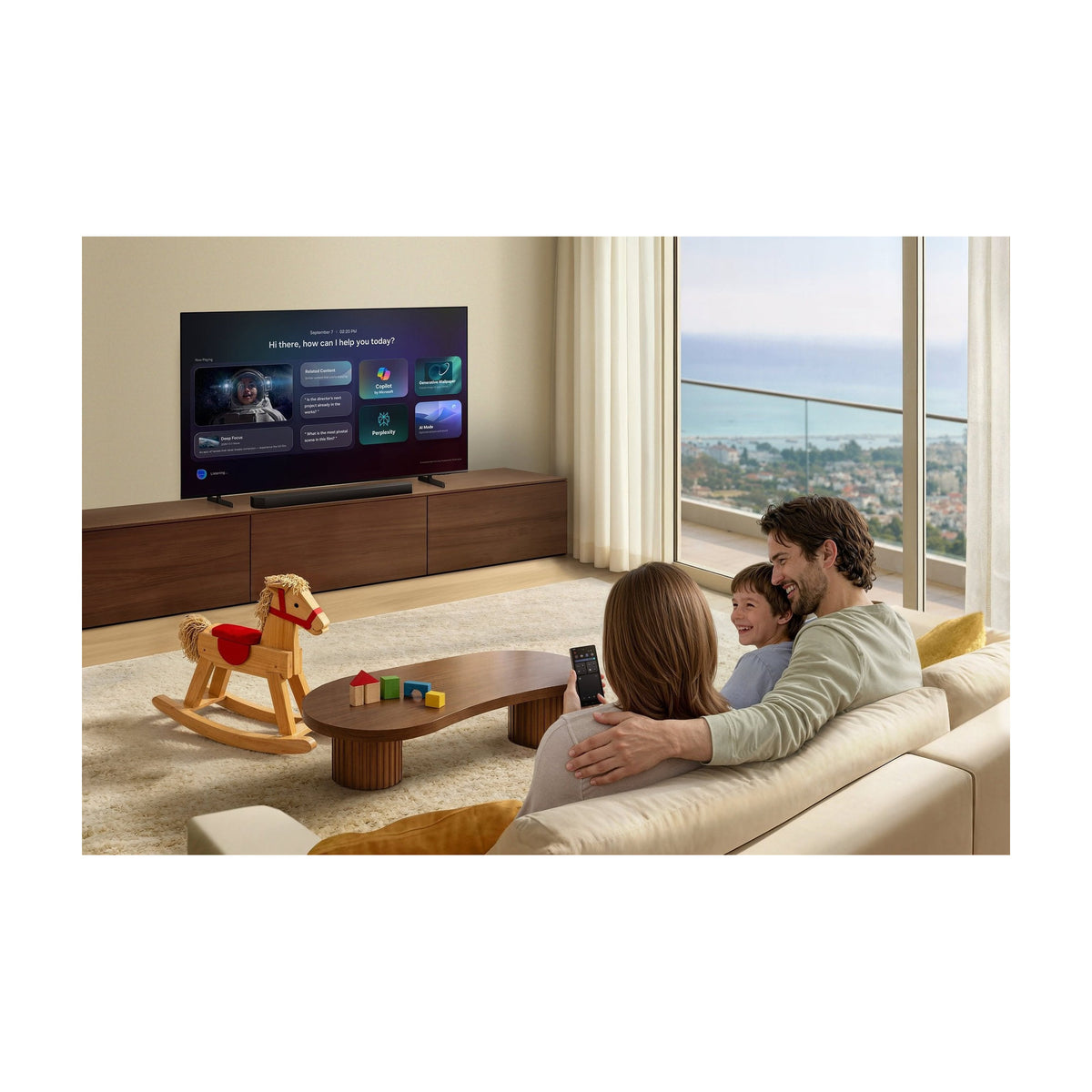 Televisor Samsung TU50U8075HUXXC de 50 pulgadas, 4K UHD Smart TV