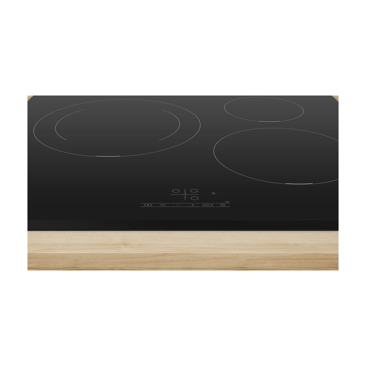 Placa de inducción Bosch PUJ631BB5E de 60 cm con 3 zonas