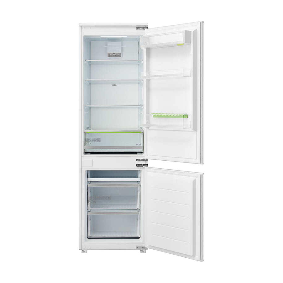 Frigorífico combi integrable Midea MDRE353FGE01, 248 l, No Frost total
