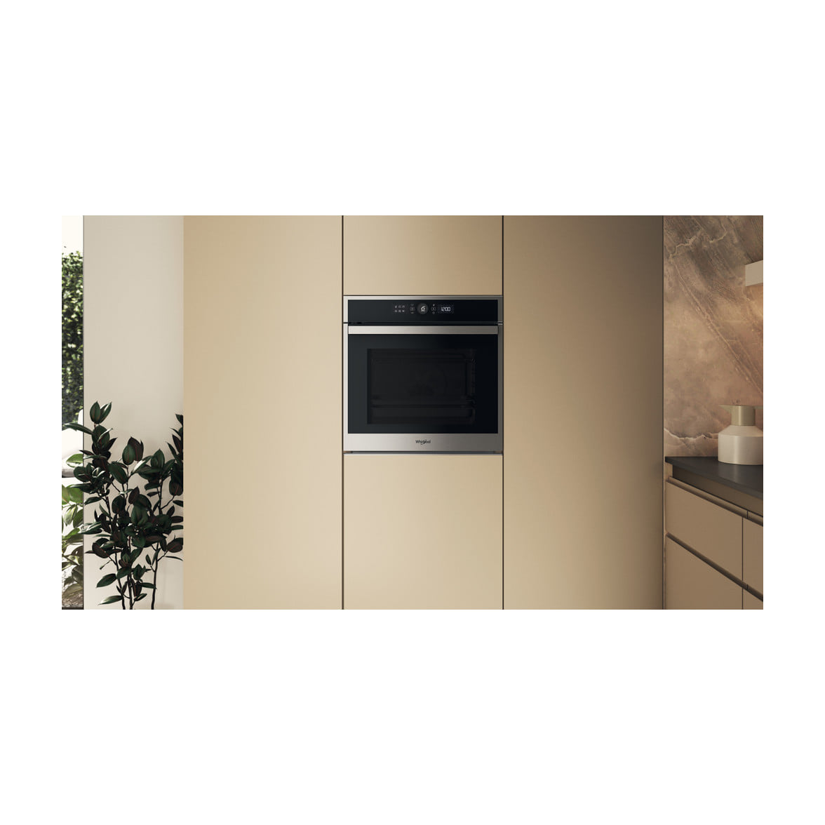 Horno multifunción Whirlpool WOI4S8PM1XA de 73 l con limpieza pirolítica
