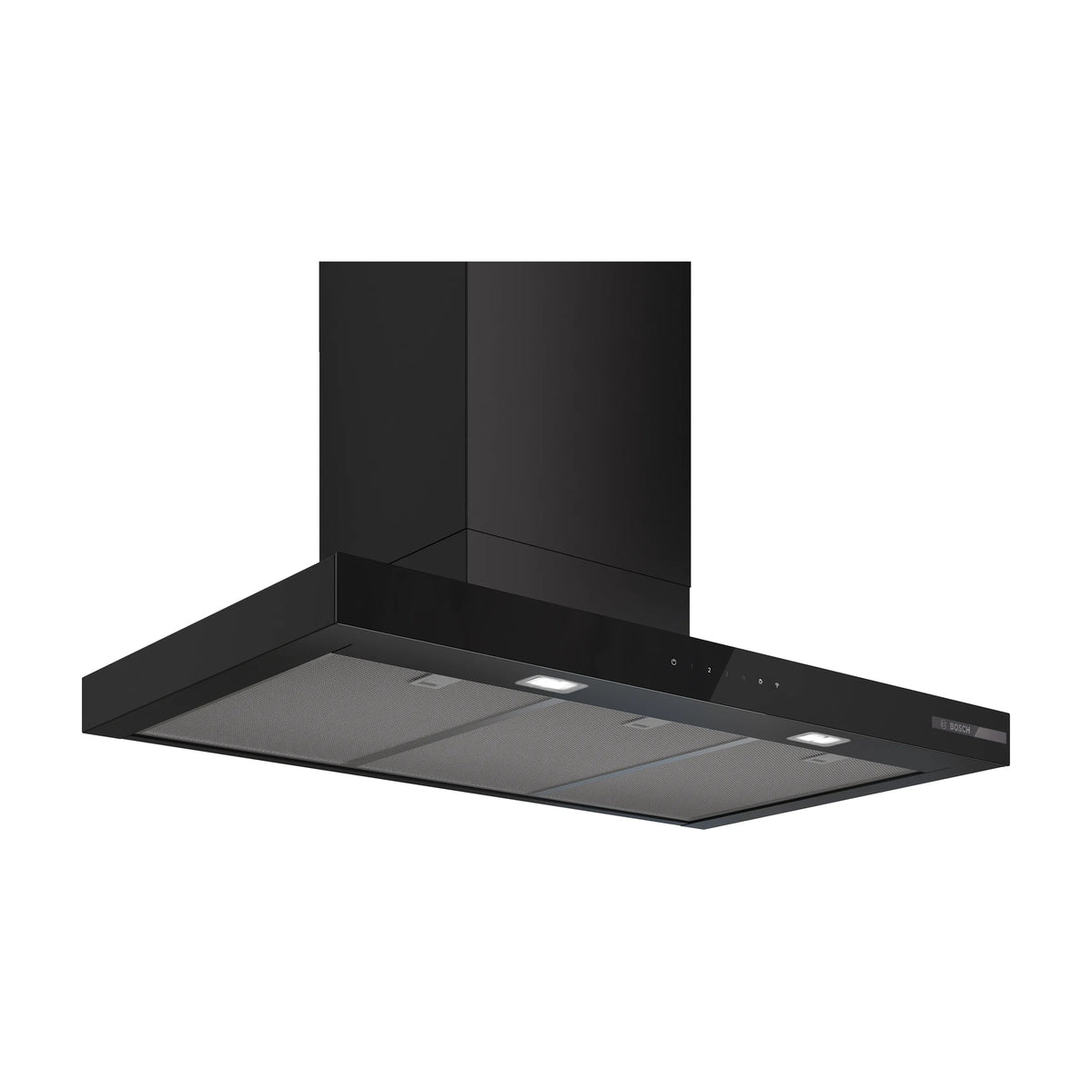 Campana decorativa de pared Bosch DWB97DN60, 90 cm, negro mate