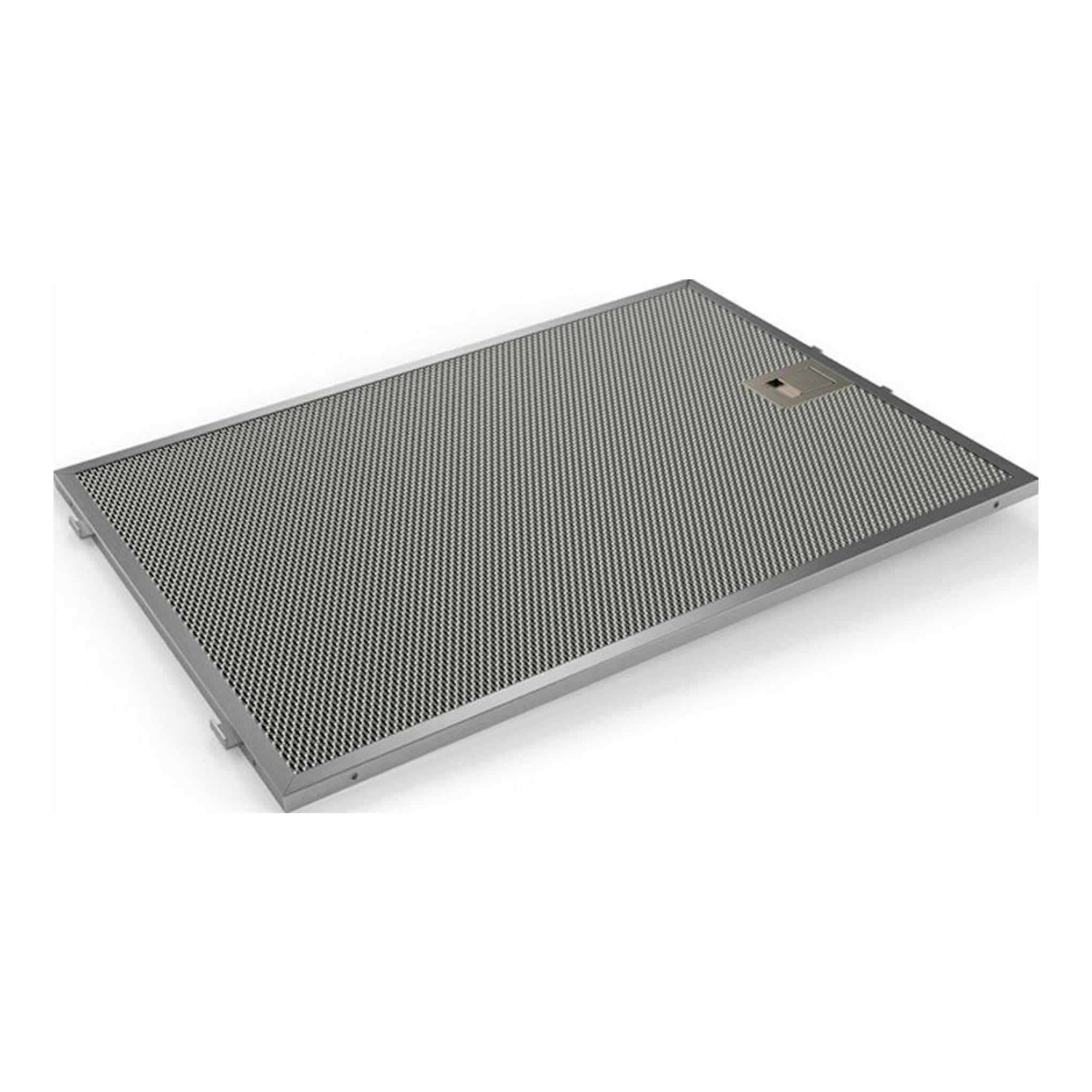 Bosch DRC99PS20, panel metálico rectangular gris plateado, visto en ángulo sobre fondo blanco.