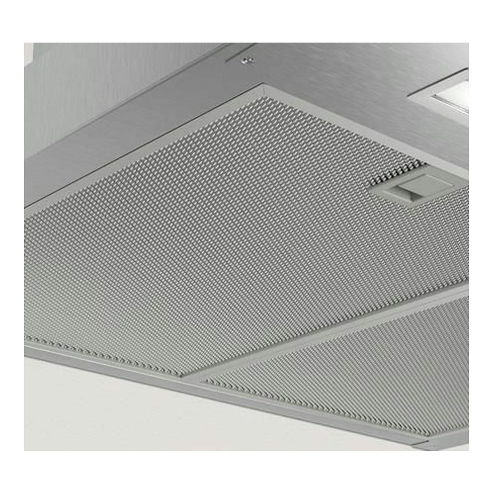 Campana decorativa Balay 3BC067EX inox, vista inferior en acero inoxidable.