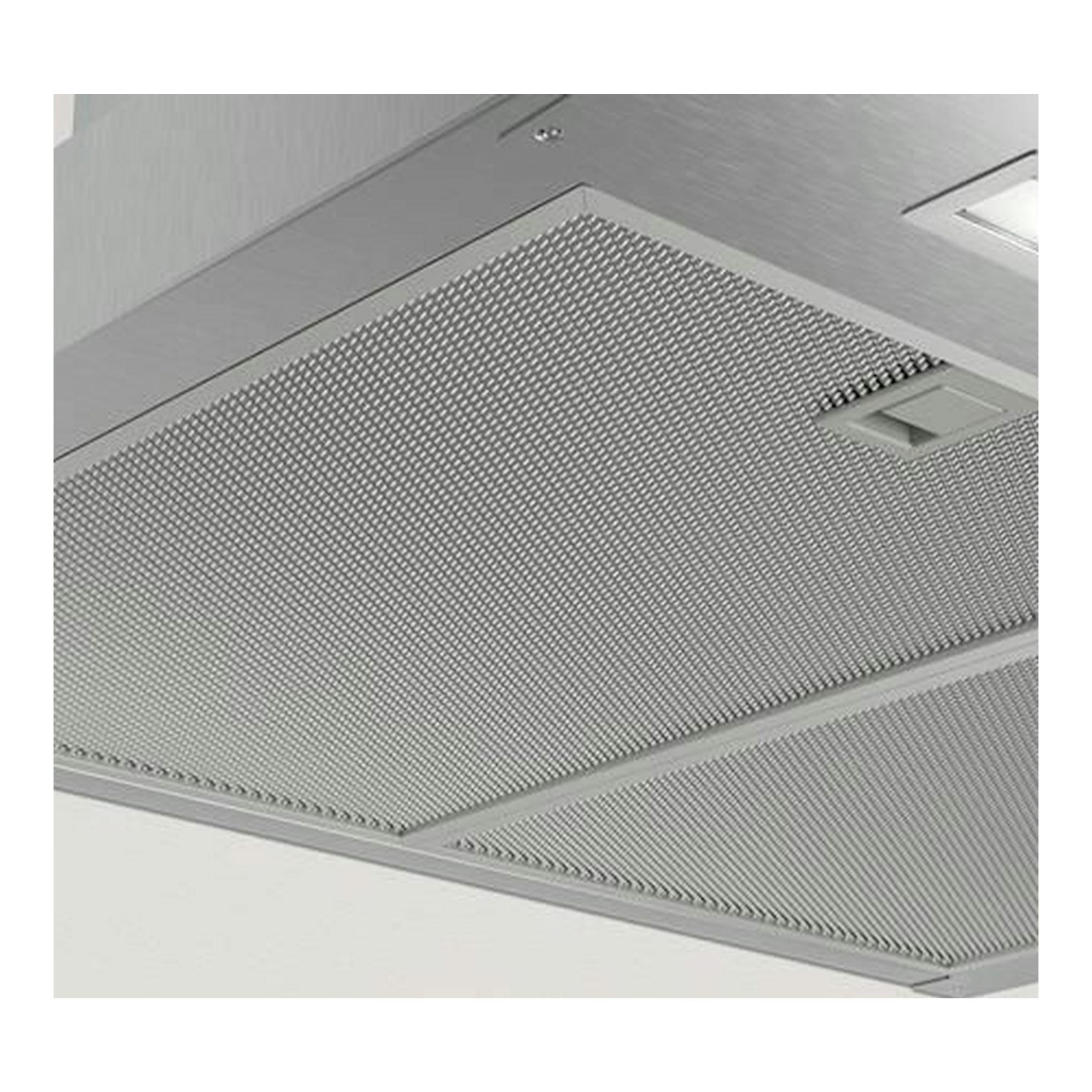 Campana decorativa Balay 3BC067EX inox, vista inferior en acero inoxidable.