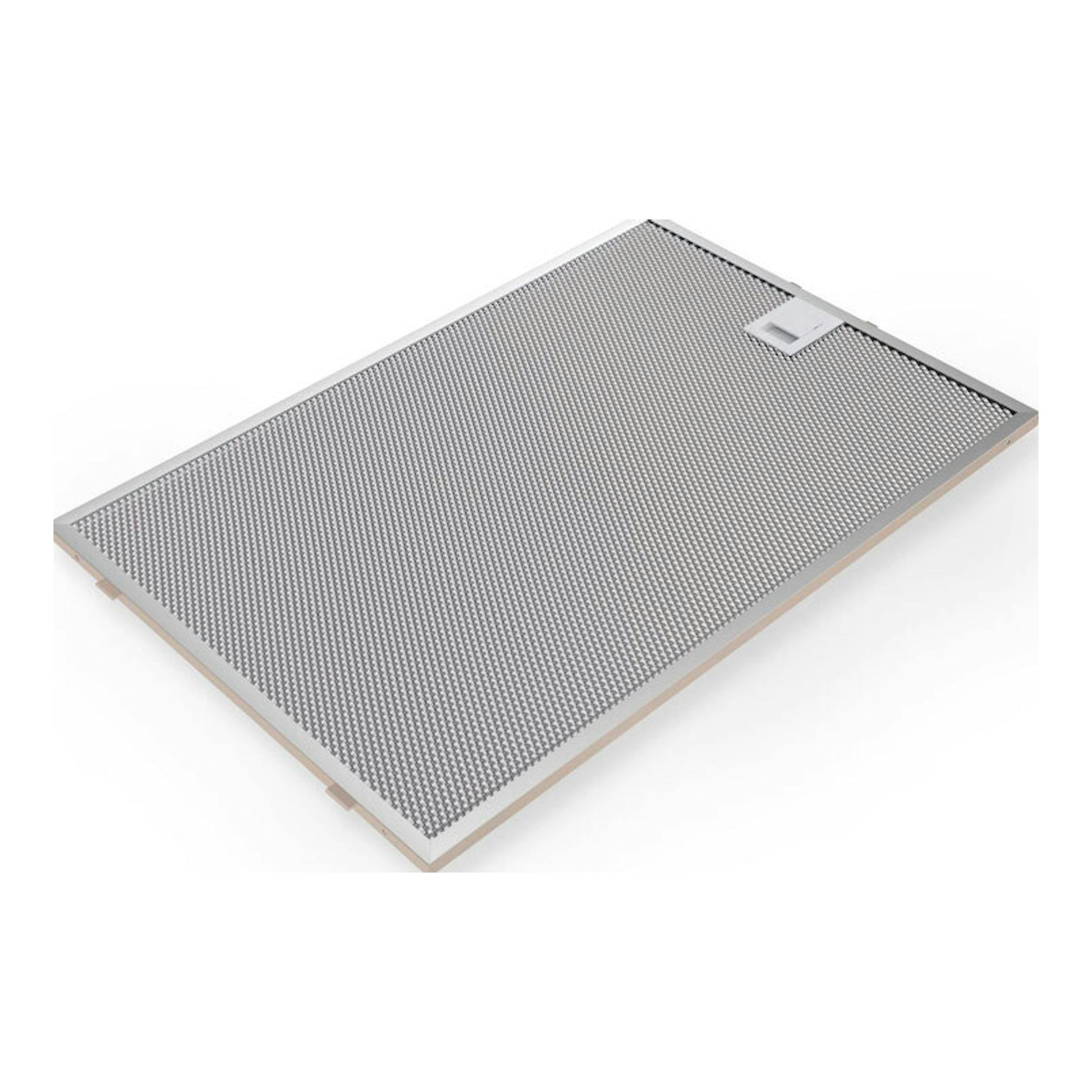 Campana decorativa Balay 3BC897GX en acero inox, vista en perspectiva con filtro metálico rectangular.