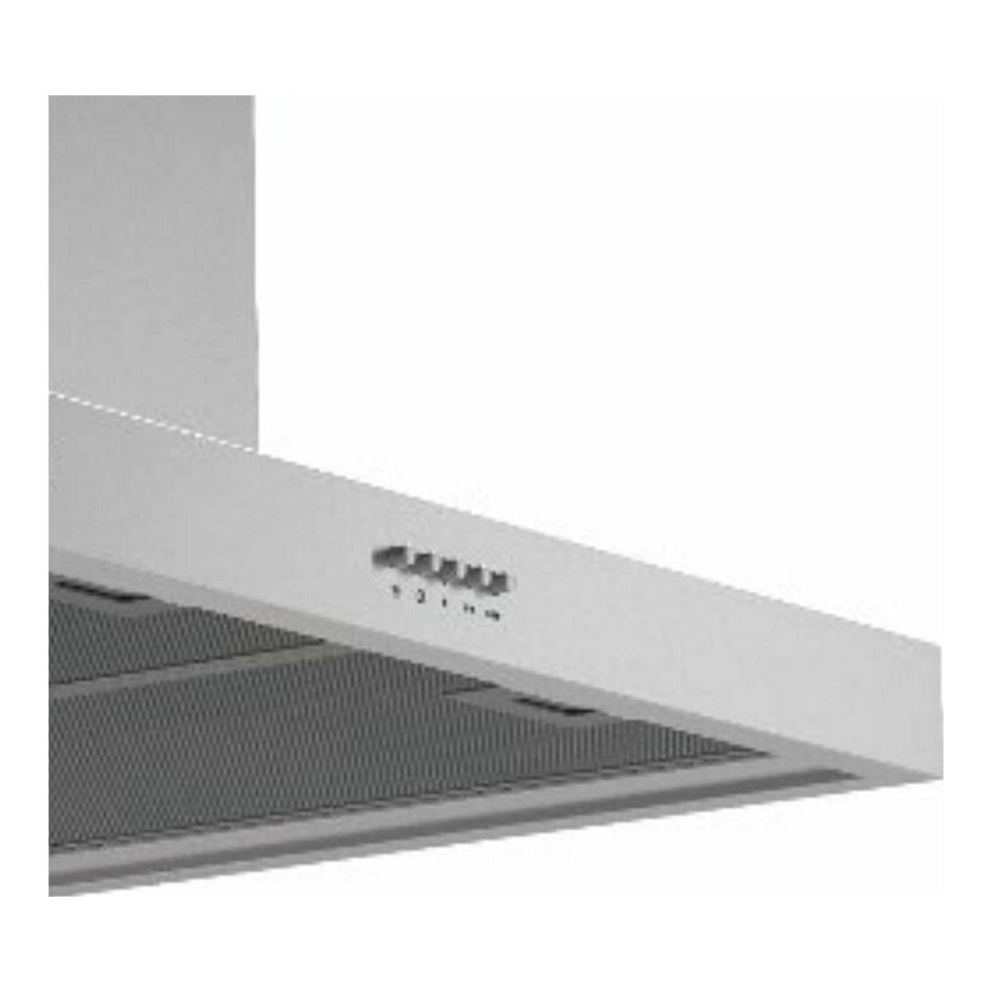 Campana decorativa Cata SPLUS 7010X inox, vista frontal inferior en acero inoxidable.