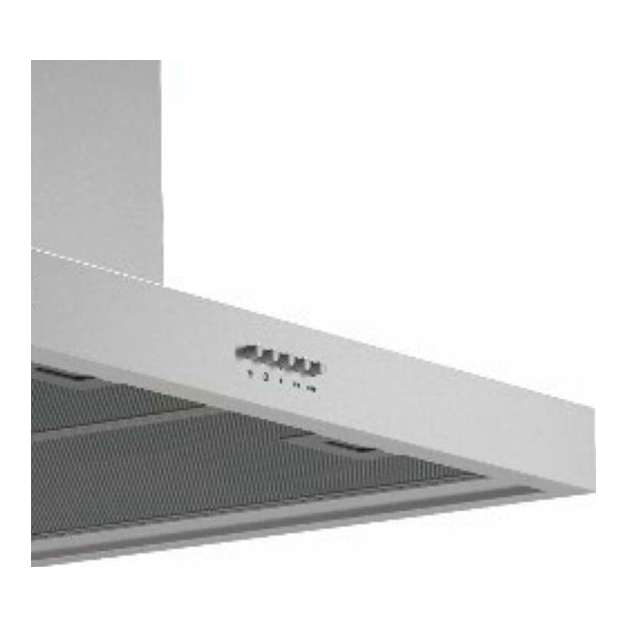 Campana decorativa Cata SPLUS 7010X inox, vista frontal inferior en acero inoxidable.