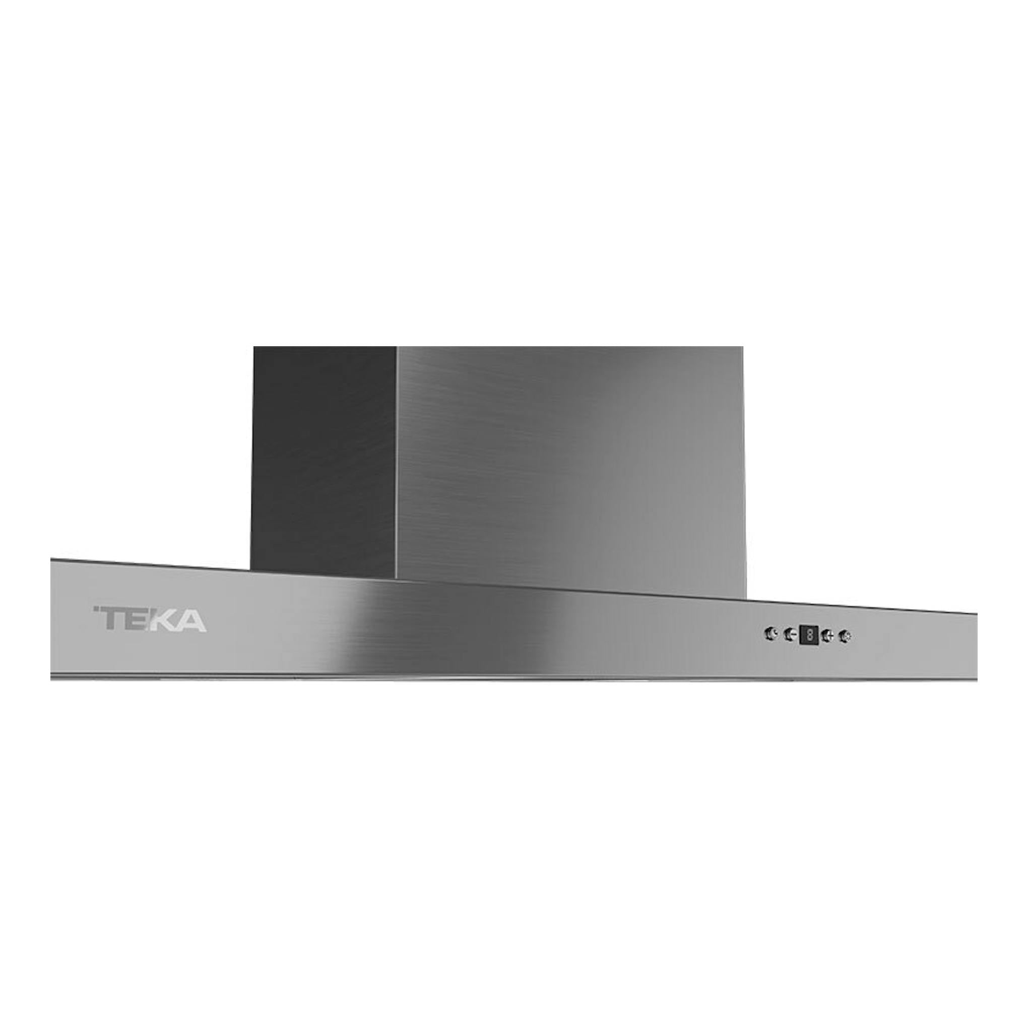 Campana extractora Teka DSH986 inox, vista frontal en acero inoxidable.