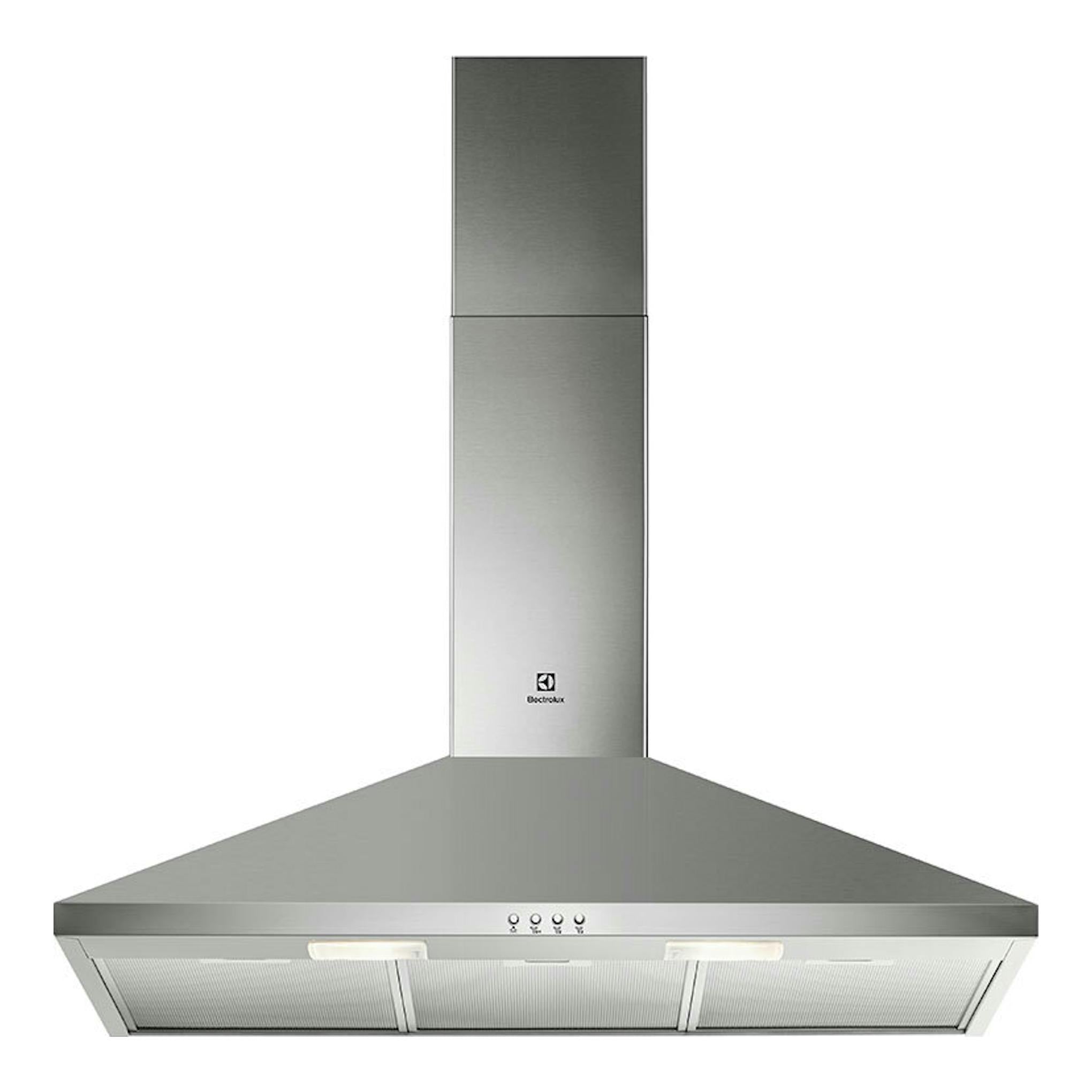 Campana extractora Electrolux LFC319X de acero inoxidable, vista frontal.
