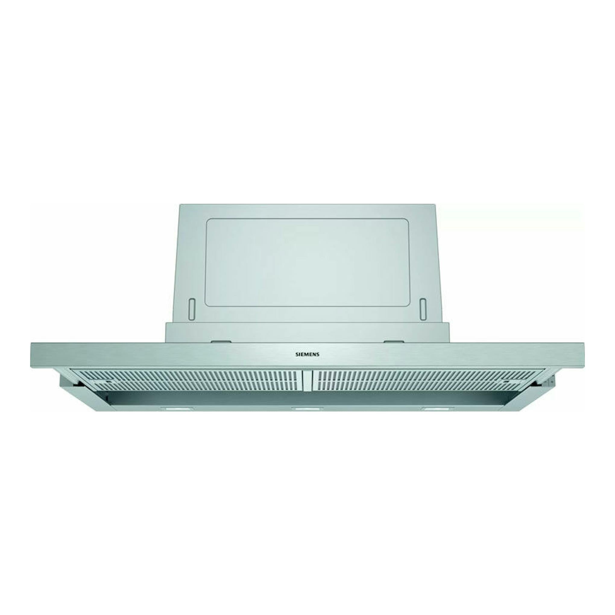 Campana extraíble Siemens LI97SA531 en acero inoxidable, vista frontal
